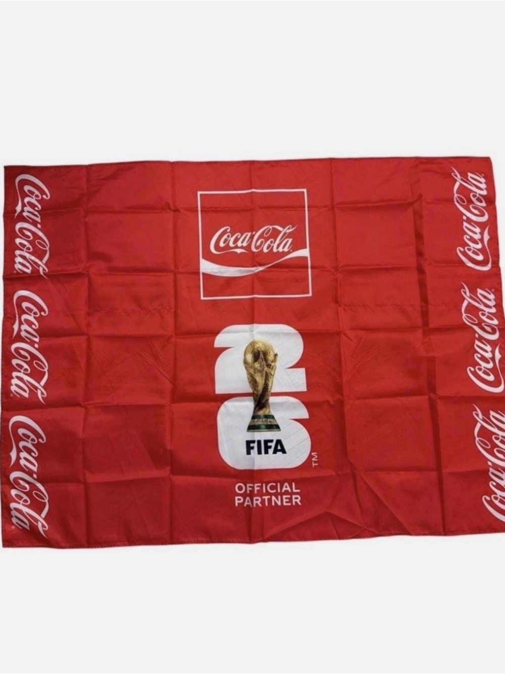 Coca Cola FIFA 2026 FIFA Trophy Graphic Cape/Flag